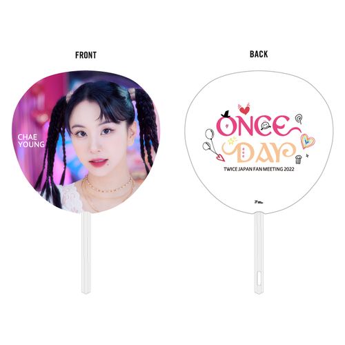 TWICE JAPAN FAN MEETING 2022 "ONCE DAY" うちわ【CHAEYOUNG】