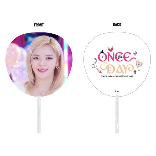 TWICE JAPAN FAN MEETING 2022 "ONCE DAY" うちわ【JEONGYEON】