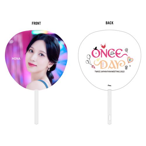 TWICE JAPAN FAN MEETING 2022 "ONCE DAY" うちわ【MINA】