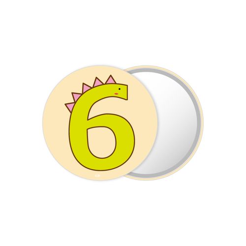 ONCE JAPAN 6th Anniversary Goods 缶バッチミラー Designed by JIHYO