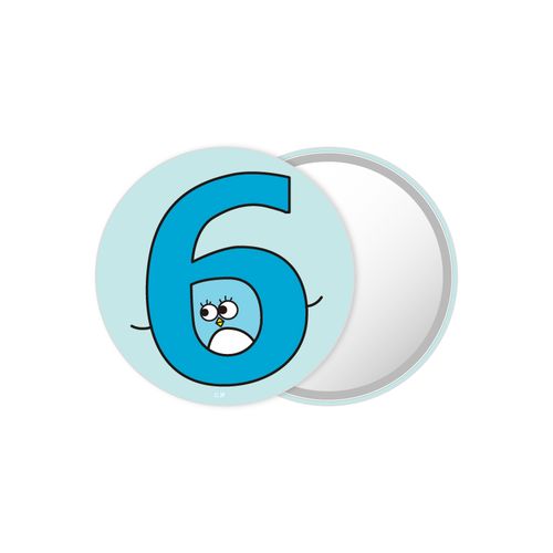 ONCE JAPAN 6th Anniversary Goods 缶バッチミラー Designed by MINA