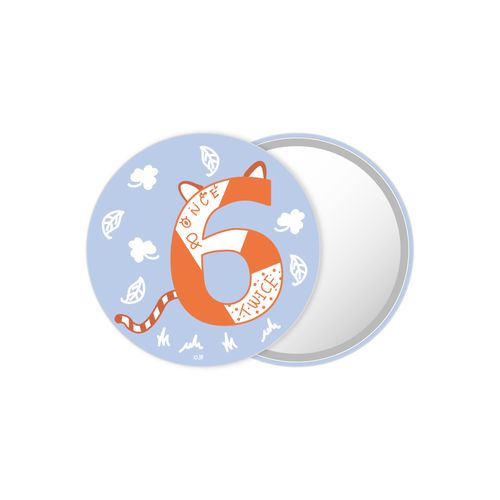 ONCE JAPAN 6th Anniversary Goods 缶バッチミラー Designed by TZUYU