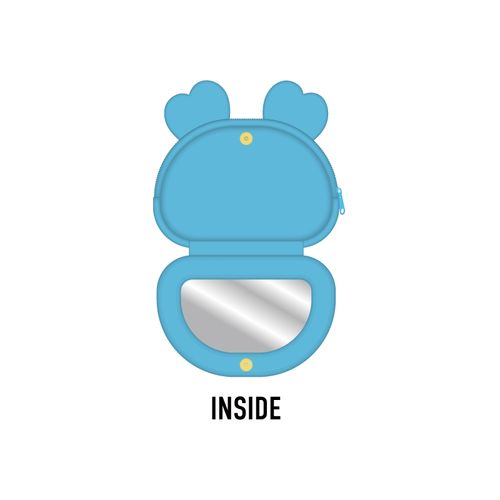 TWICE LOVELYS ミラー付きポーチ【NAVELY】