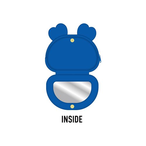 TWICE LOVELYS ミラー付きポーチ【TZUVELY】