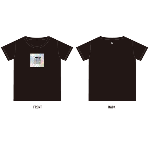 TWICE WORLD TOUR 2019 ‘TWICELIGHTS’ IN JAPAN TOKYO DOME Tシャツ/ブラック 【KIDS】