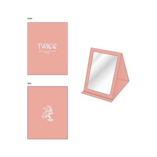 TWICE JAPAN SEASON'S GREETINGS 2020 "ILLUSION" SPECIAL GOODS ミラー/PINK