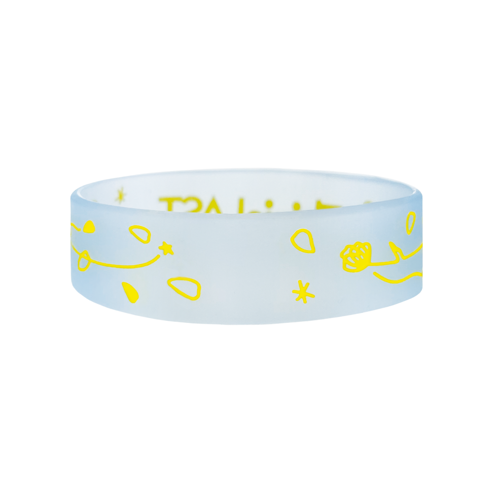 クリアラバーバンド [アイスブルー]