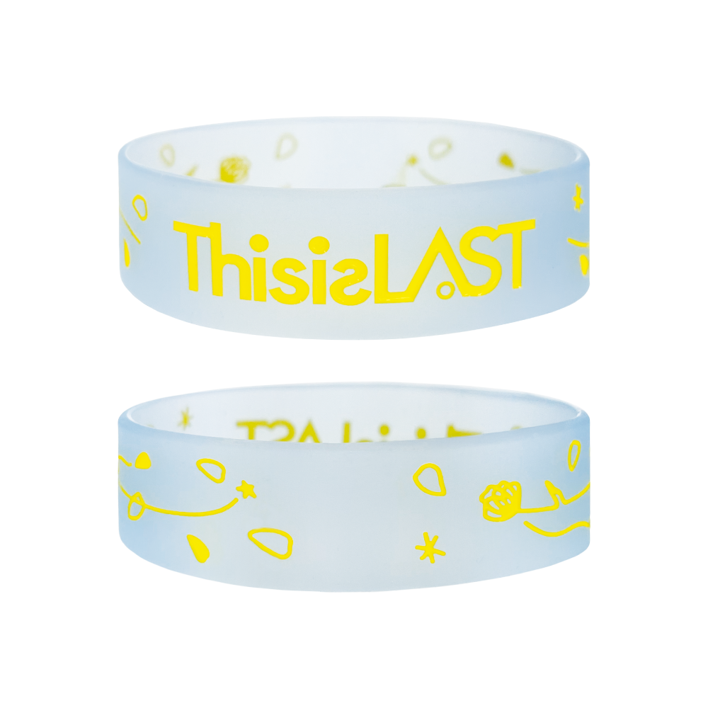 クリアラバーバンド [アイスブルー]