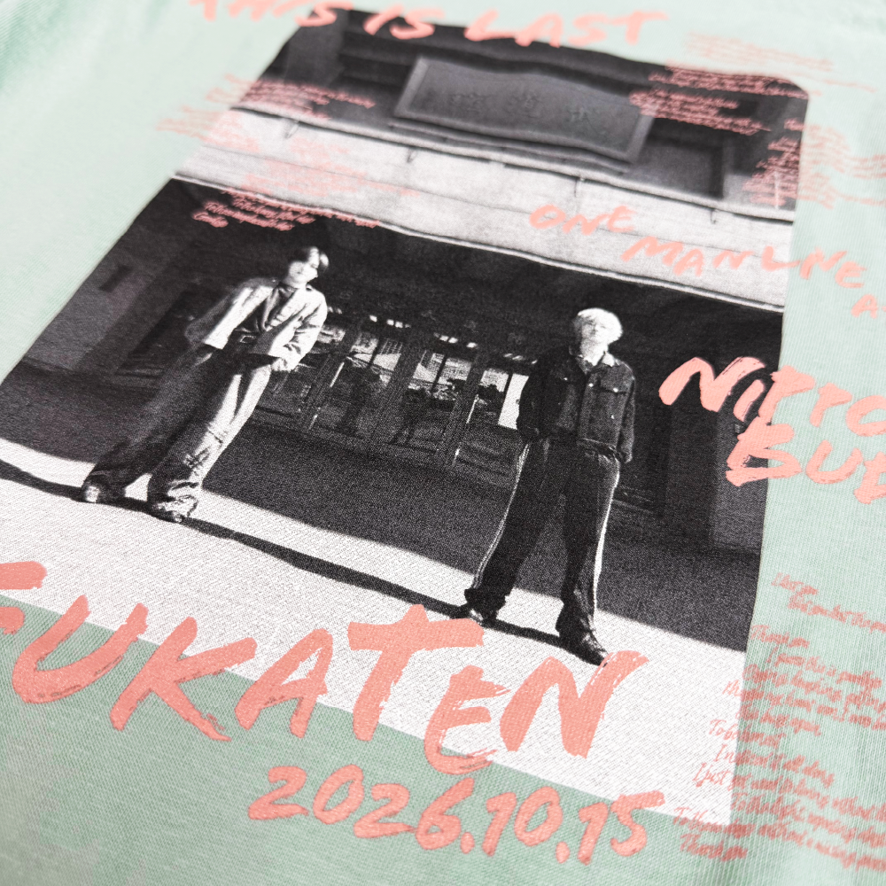 BUDOKAN Photo ロンT [スモーキーグリーン]
