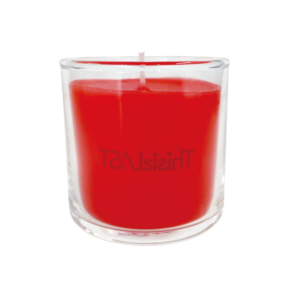 フレグランスキャンドル [レッド] 