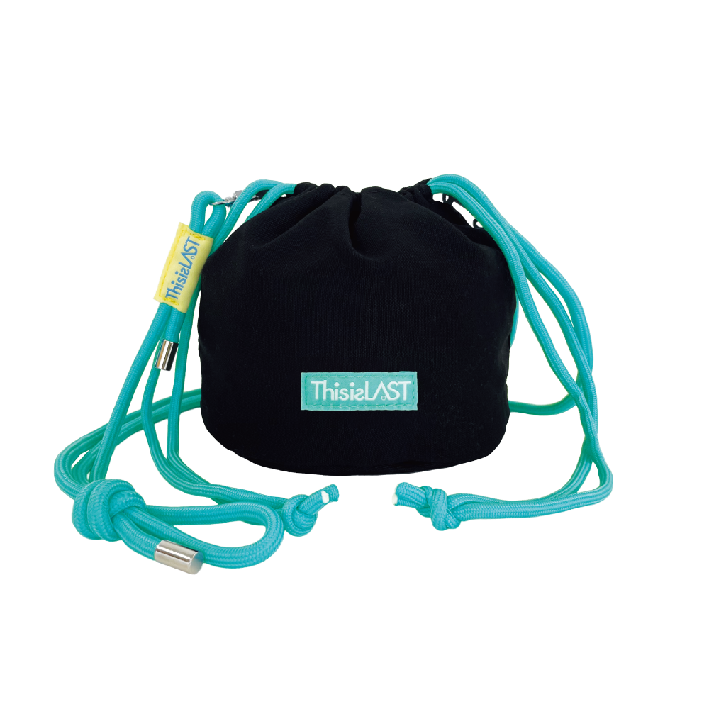 巾着ショルダー[ブラック]