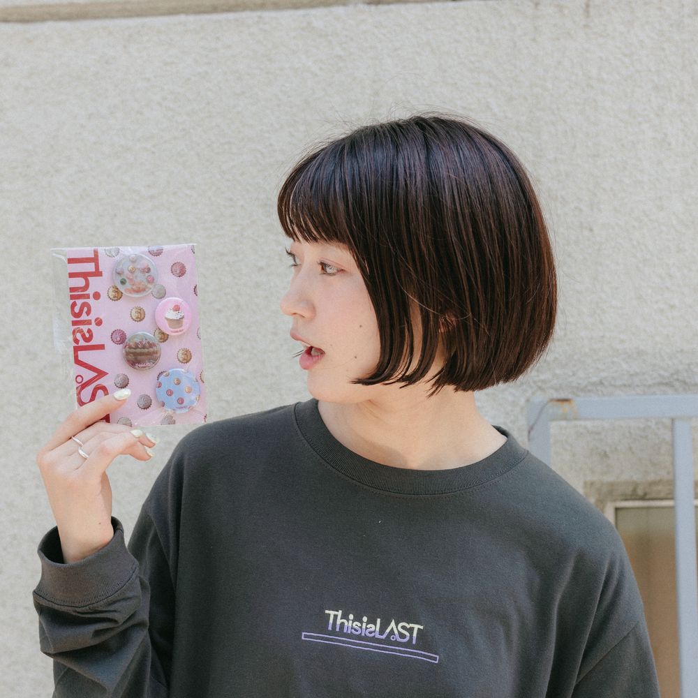 缶バッジセット [AM・お菓子柄 ]