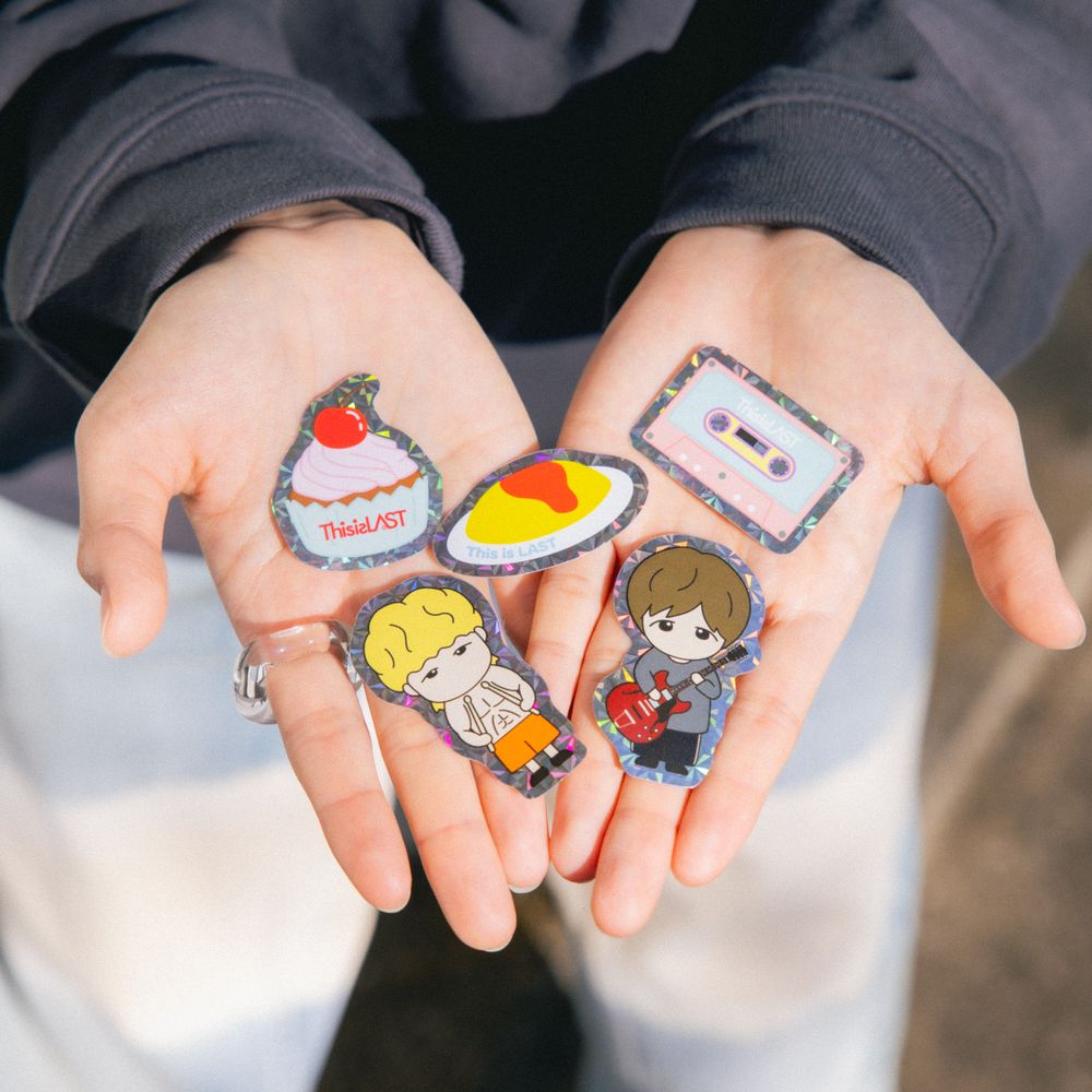 ホログラムステッカー(5枚セット)