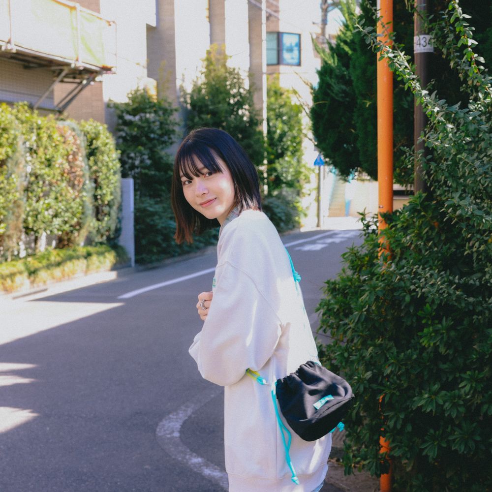 巾着ショルダー[ブラック]