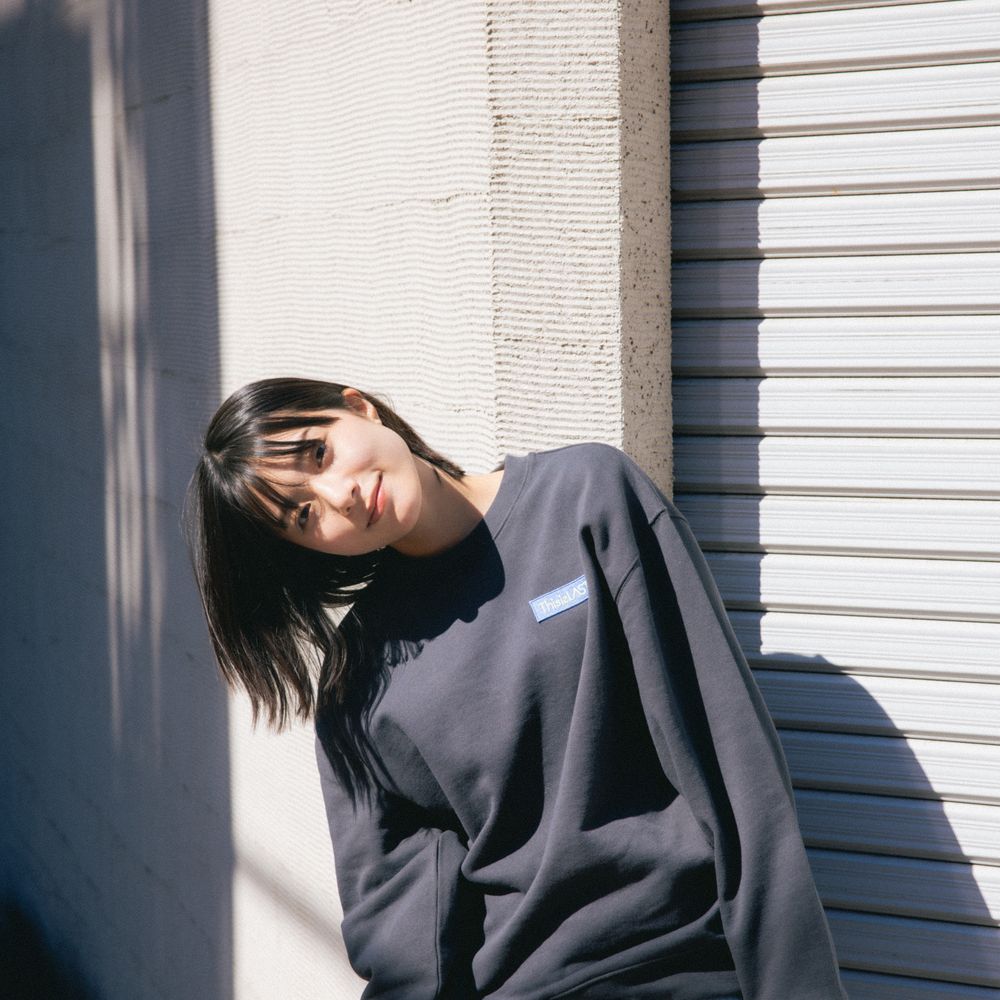 ロゴワッペントレーナー[スミブラック]