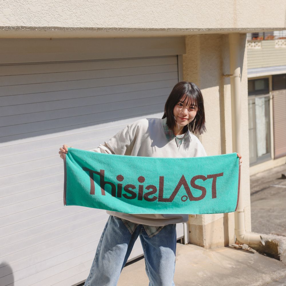 ロゴジャガードタオル [チョコミント]