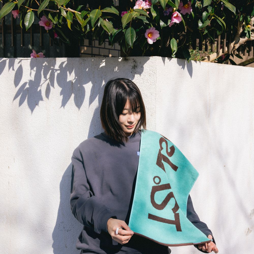 ロゴジャガードタオル [チョコミント]