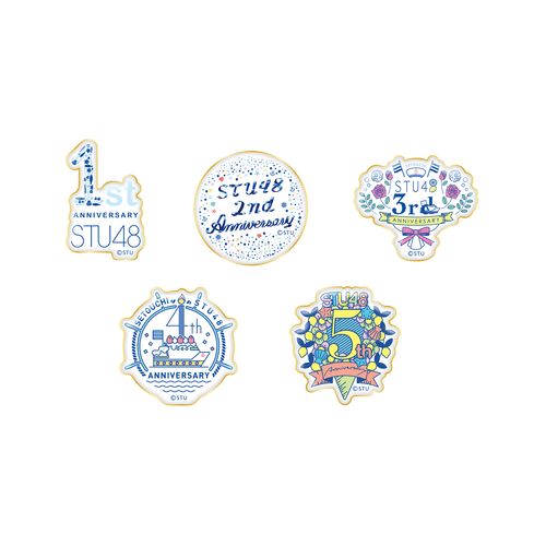 STU48 5th Anniversary ピンズセット