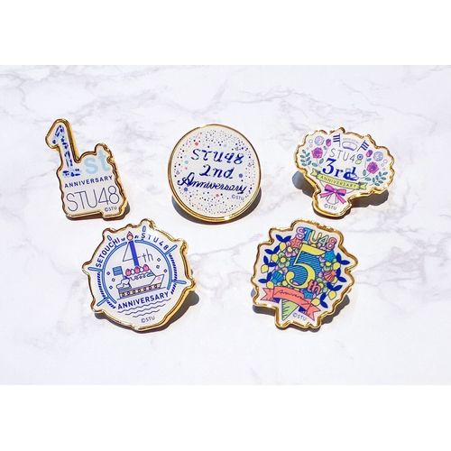 STU48 5th Anniversary ピンズセット