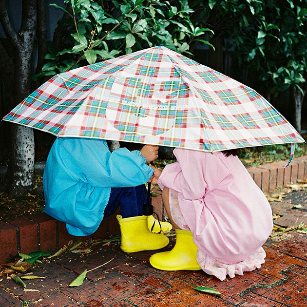 【克哉 Produce】Uw Family FOLDING UMBRELLA