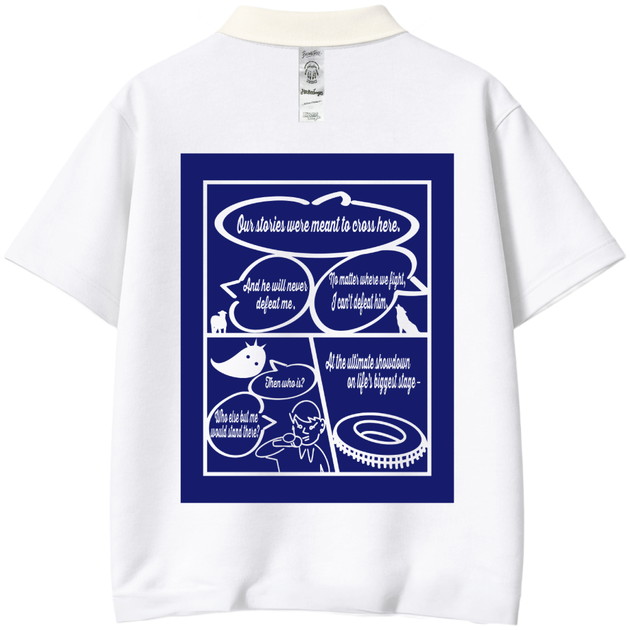 【TAKUYA∞ Produce】BECOMETREE×HOI×htct∞ Collared French Terry T-shirt