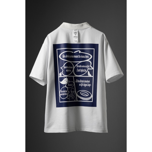 【TAKUYA∞ Produce】BECOMETREE×HOI×htct∞ Collared French Terry T-shirt