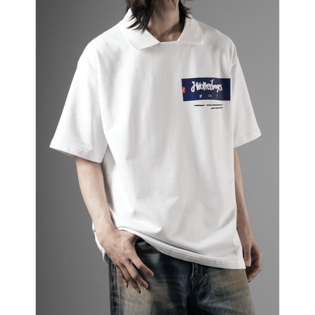 【TAKUYA∞ Produce】BECOMETREE×HOI×htct∞ Collared French Terry T-shirt