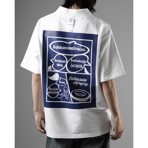 【TAKUYA∞ Produce】BECOMETREE×HOI×htct∞ Collared French Terry T-shirt