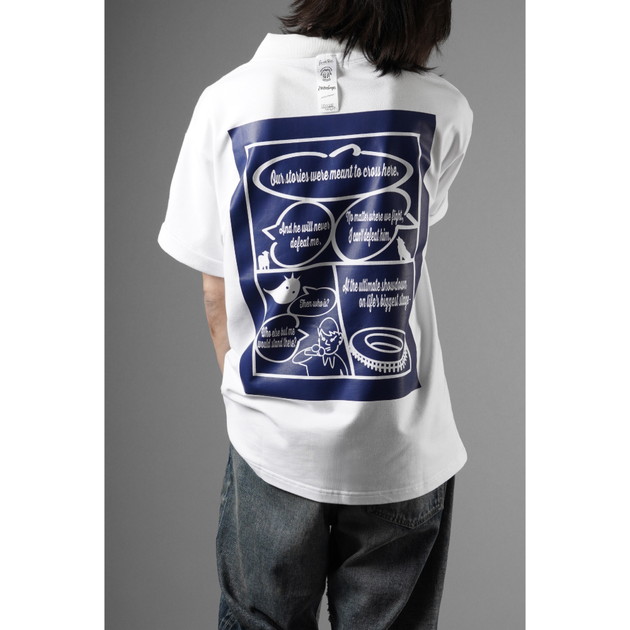【TAKUYA∞ Produce】BECOMETREE×HOI×htct∞ Collared French Terry T-shirt