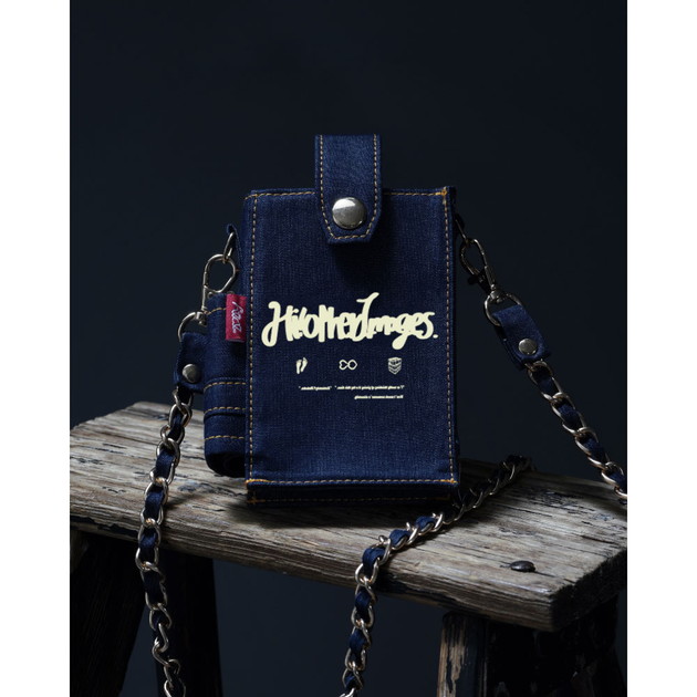 【TAKUYA∞ Produce】htct∞ × HOI “Crossing Stories KIGOU” Chain Pouch（インディゴ）