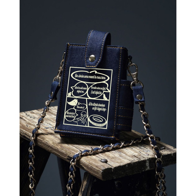 【TAKUYA∞ Produce】htct∞ × HOI “Crossing Stories KIGOU” Chain Pouch（インディゴ）