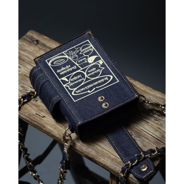 【TAKUYA∞ Produce】htct∞ × HOI “Crossing Stories KIGOU” Chain Pouch（インディゴ）