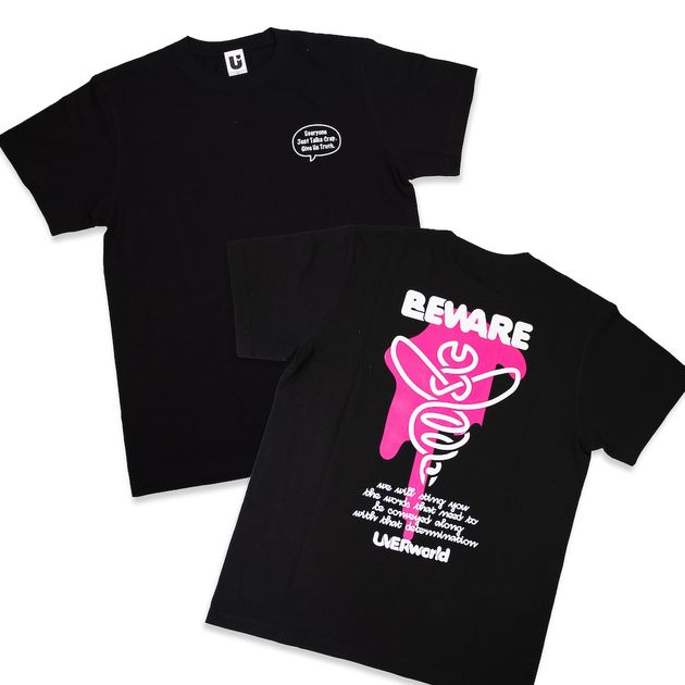 TOUR Tシャツ/ブラック