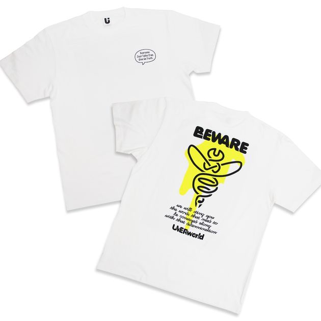 TOUR Tシャツ/ホワイト