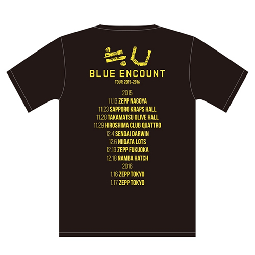TOUR 2015-2016 「≒U」 TOUR Tシャツ