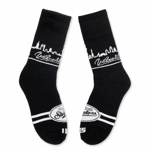 【真太郎 Produce】USUAL SOCKS/ブラック