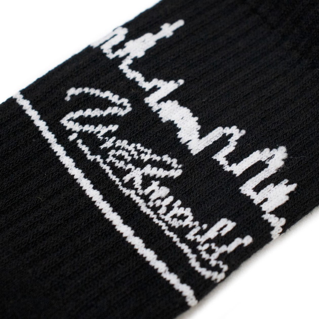 【真太郎 Produce】USUAL SOCKS/ブラック