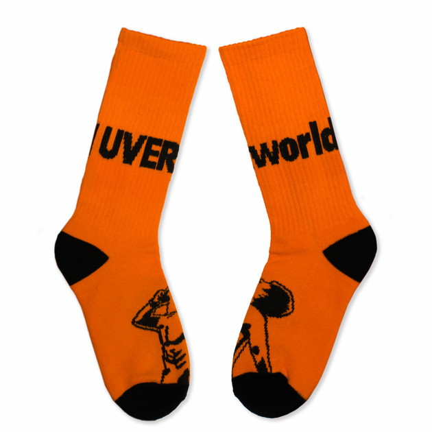 【真太郎 Produce】USUAL SOCKS/オレンジ