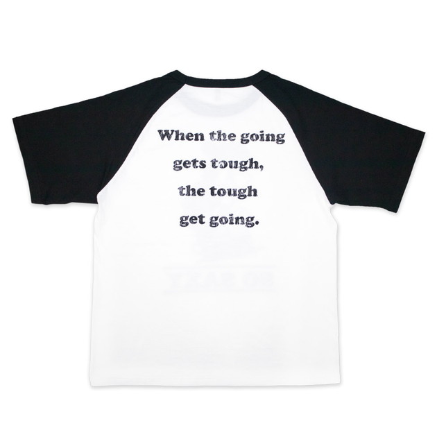 【誠果 Produce】“SO SAXY”2025 Tシャツ（ホワイト×ブラック）