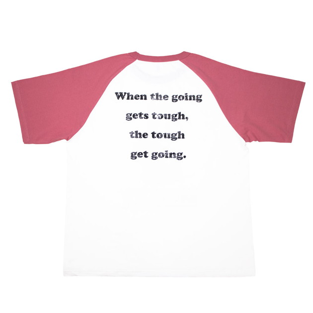 【誠果 Produce】“SO SAXY”2025 Tシャツ（ホワイト×フラミンゴピンク）