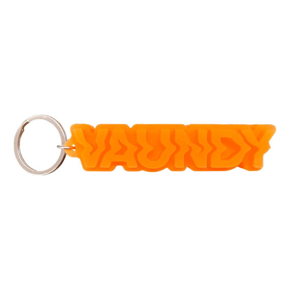 確認ページ♡丸キーホルダー 商品詳細ページ | Vaundy ONLINE STORE | Logo Block Key Holder [Orange]