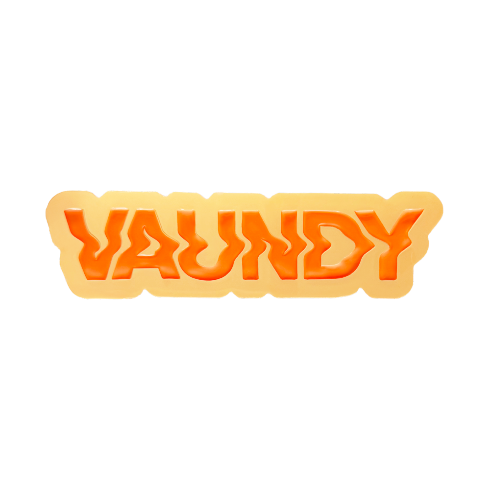 Clear Sticker [Orange]