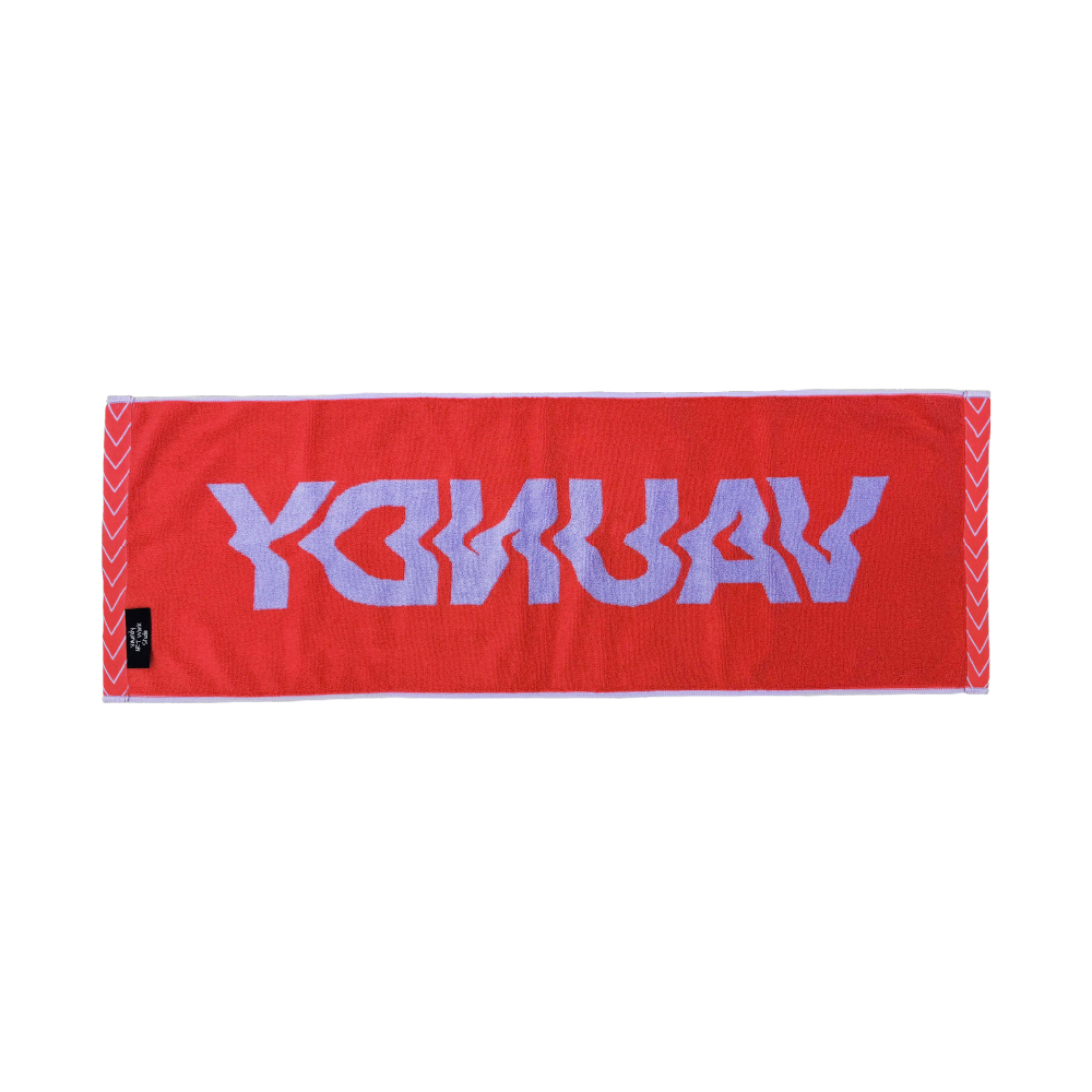 Logo Jacquard Towel [Violet×Red]