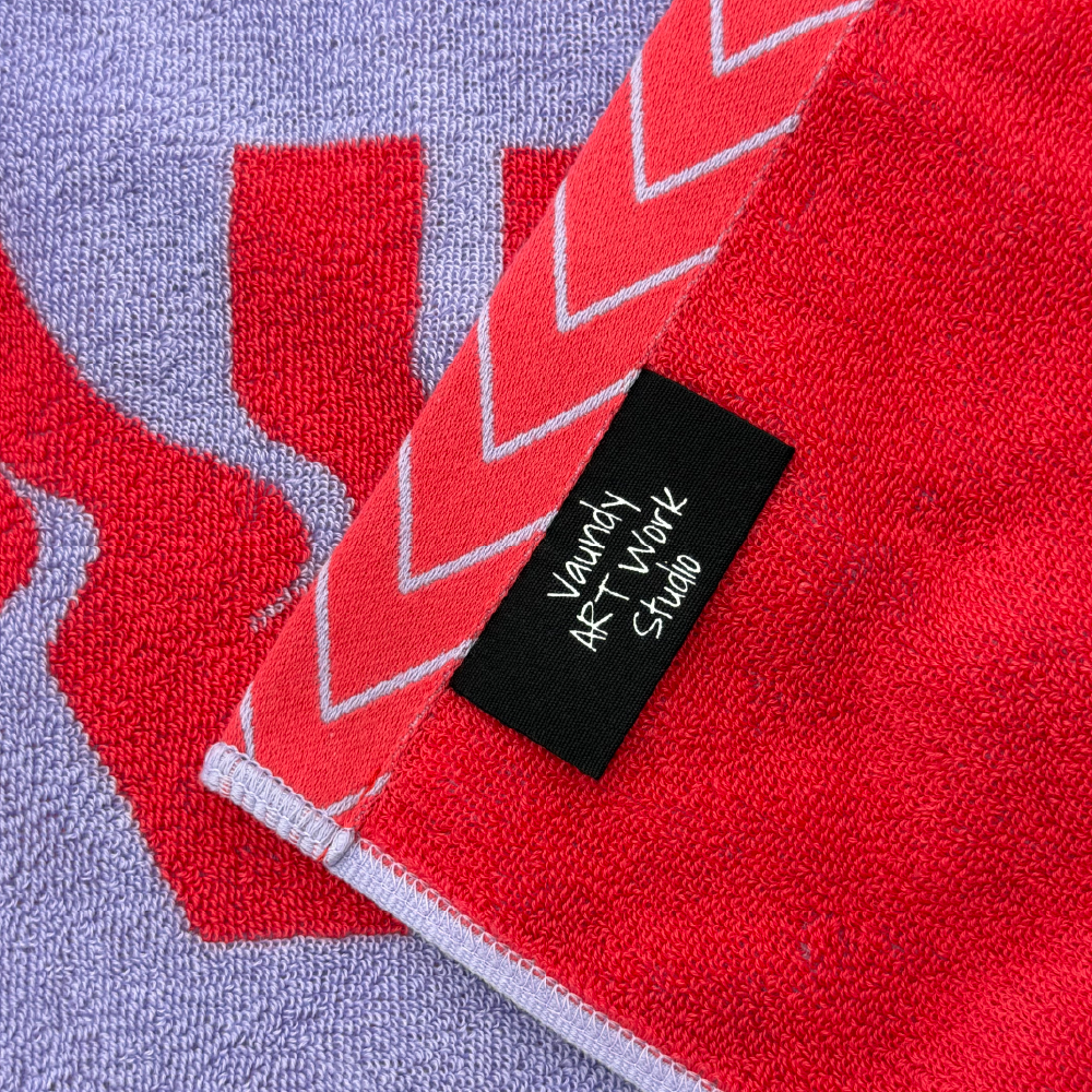 商品詳細ページ | Vaundy ONLINE STORE | Logo Jacquard Towel [Violet