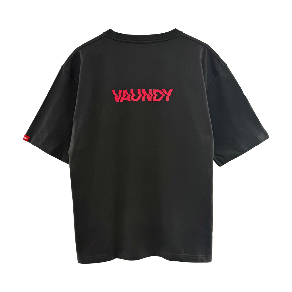 商品詳細ページ | Vaundy ONLINE STORE | Logo T-Shirts [Black×Red]