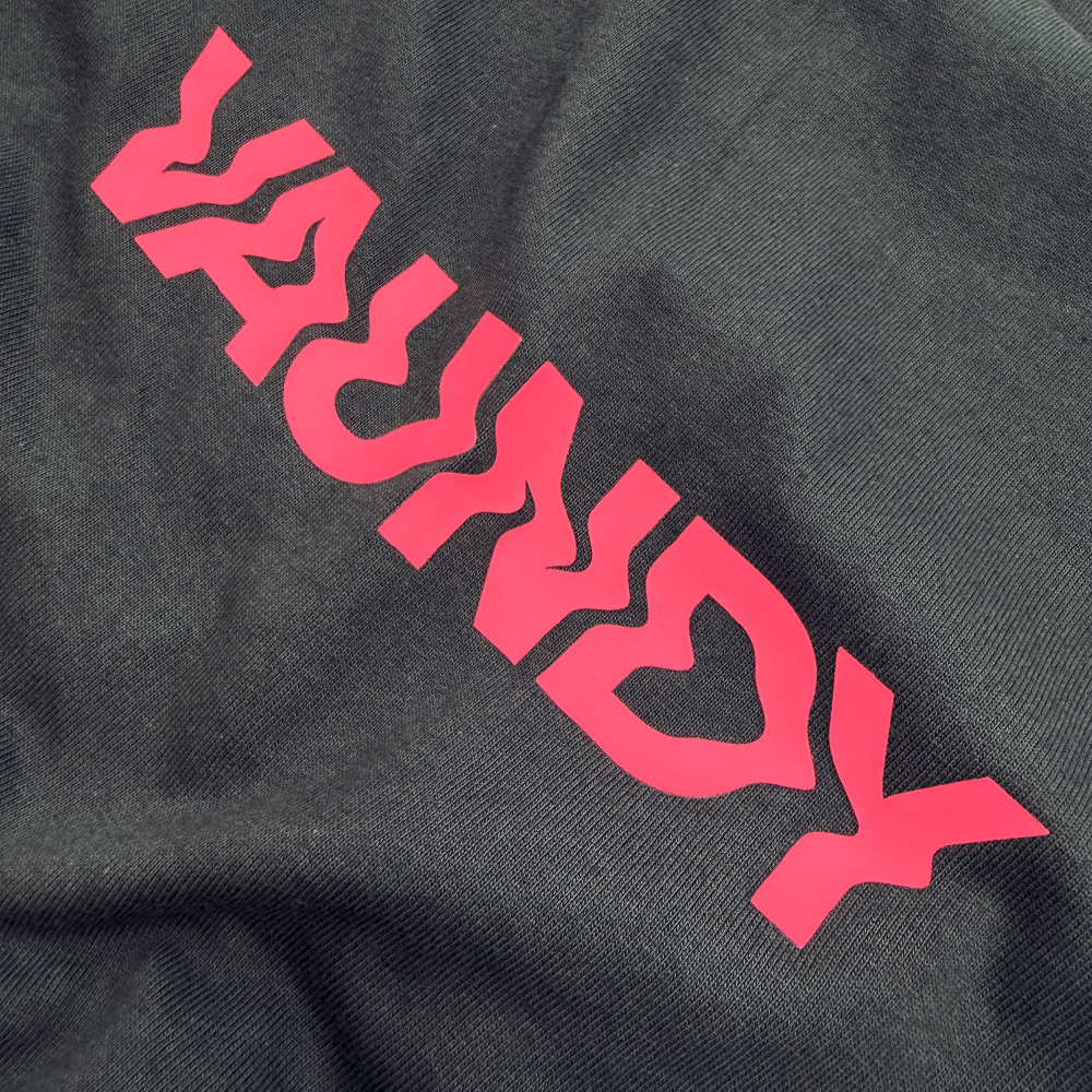 Logo T-Shirts [Black×Red]