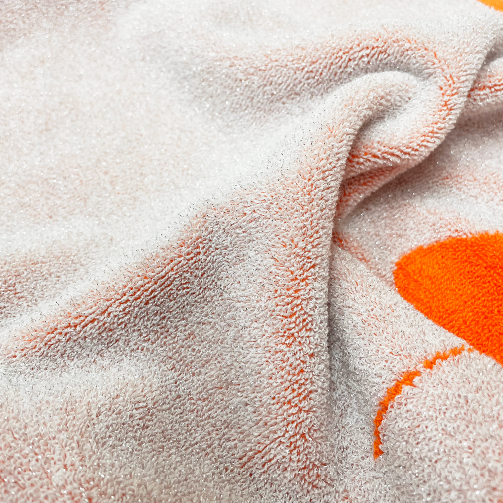 Glitter Logo Towel "SILENCE"