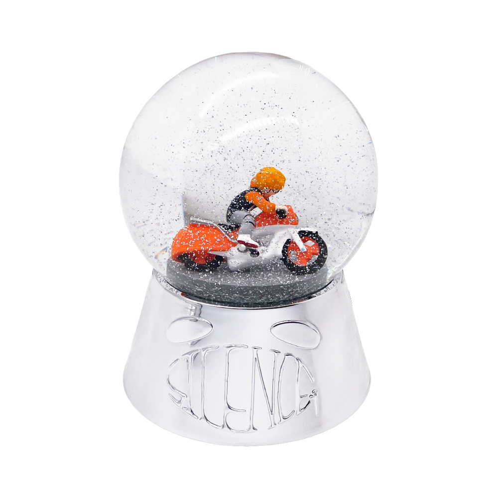 Snow Globe "SILENCE"