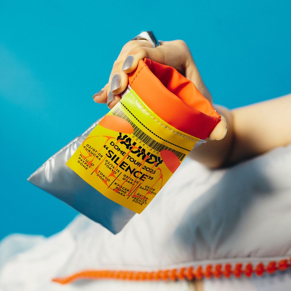 Snap Pouch "SILENCE"［Silver］