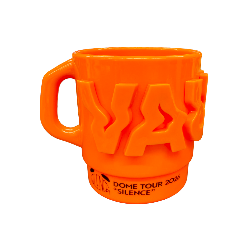 【VAWS ONLINE limited】Logo Mug "SILENCE"［Orange］